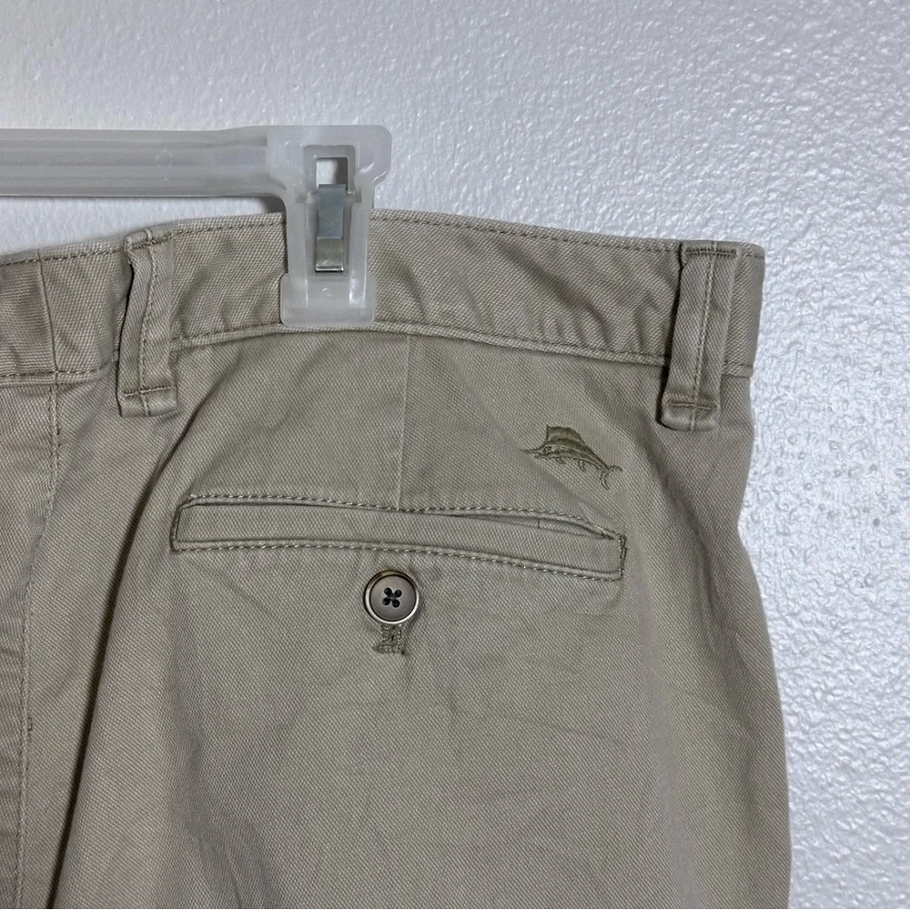 Tommy‎ Bahama Men Casual Preppy Cargo Tan Beige Boracay Shorts size 34